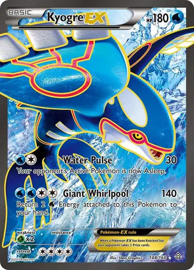 Kyogre EX - 148/160 - Primal Clash