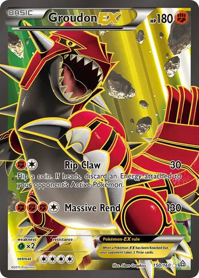 Groudon EX - 150/160 - Primal Clash