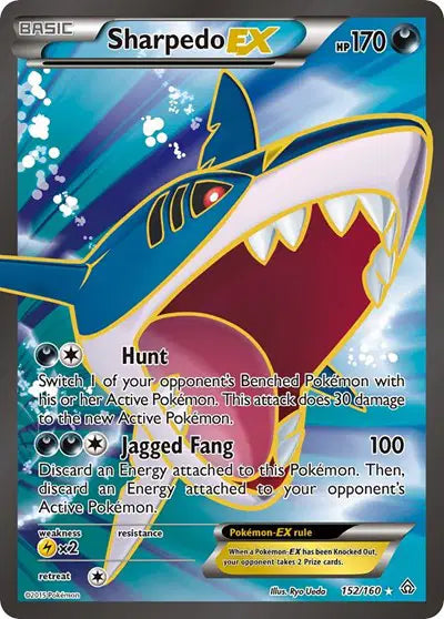 Sharpedo EX - 152/160 - Primal Clash