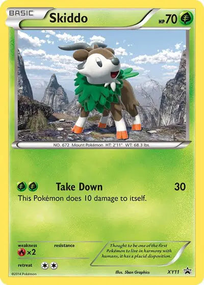 Skiddo - XY11 - XY Promo