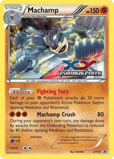 Machamp - XY13 - XY Promo