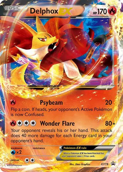 Delphox EX - XY19 - XY Promo