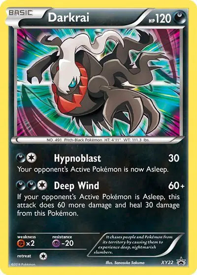 Darkrai - XY22 - XY Promo