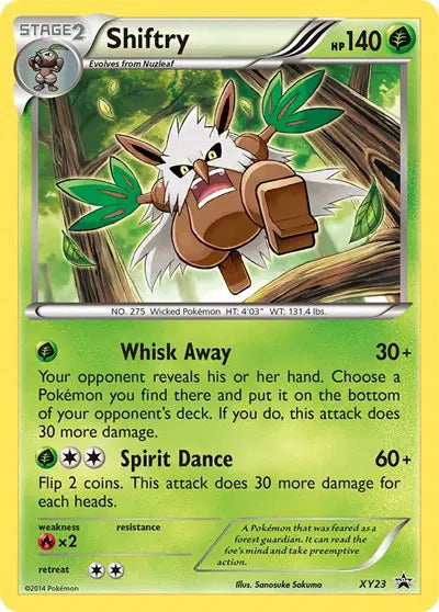 Shiftry - XY23 - XY Promo