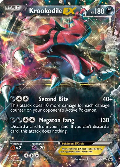 Krookodile EX - XY25 - XY Promo