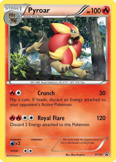 Pyroar - XY26 - XY Promo