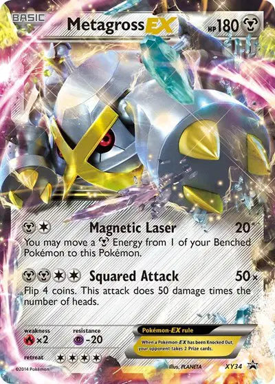 Metagross EX - XY34 - XY Promo