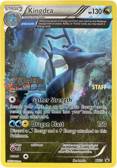 Kingdra - XY39 - Staff - XY Promo