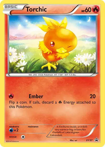 Torchic - XY37 - XY Promo