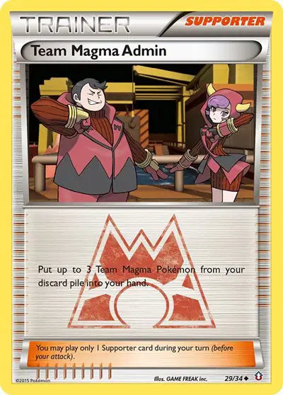 Team Magma Admin - 29/34 - Double Crisis