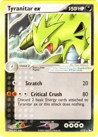 Tyranitar ex - 17/17 - Pop Series 1