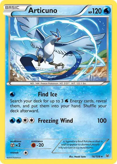 Articuno - 16/108 - Roaring Skies