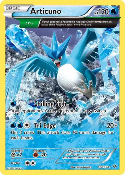 Articuno - 17/108 - Roaring Skies