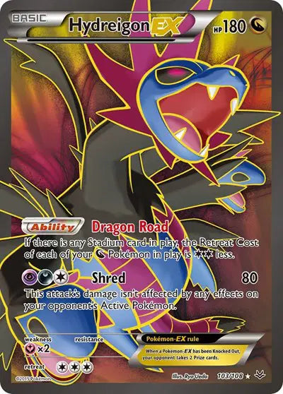 Hydreigon EX - 103/108 - Roaring Skies