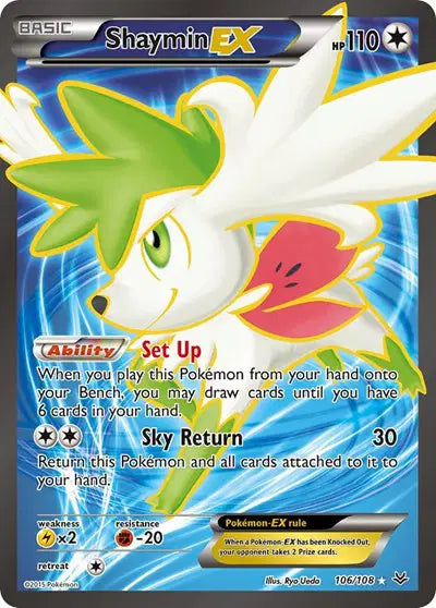 Shaymin EX - 106/108 - Roaring Skies