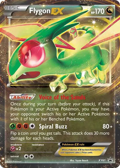 Flygon EX - XY61 - XY Promo
