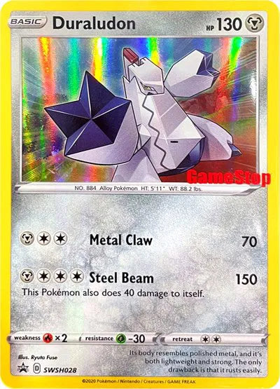 Duraludon - SWSH028 - Gamestop Exclusive - Miscellaneous
