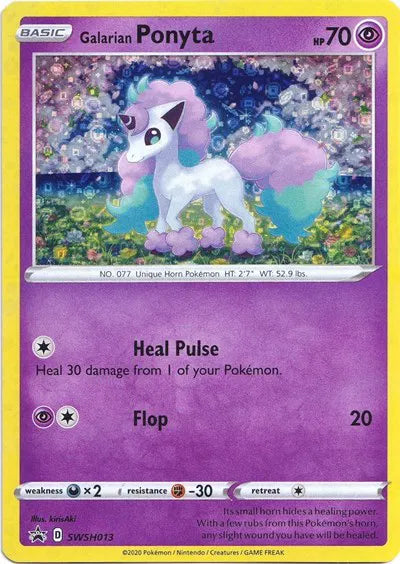 Galarian Ponyta - SWSH013 - General Mills Promo - Miscellaneous