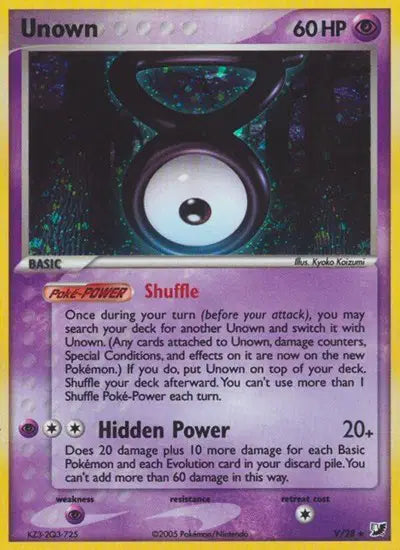 Unown V - V/28 - Unseen Forces